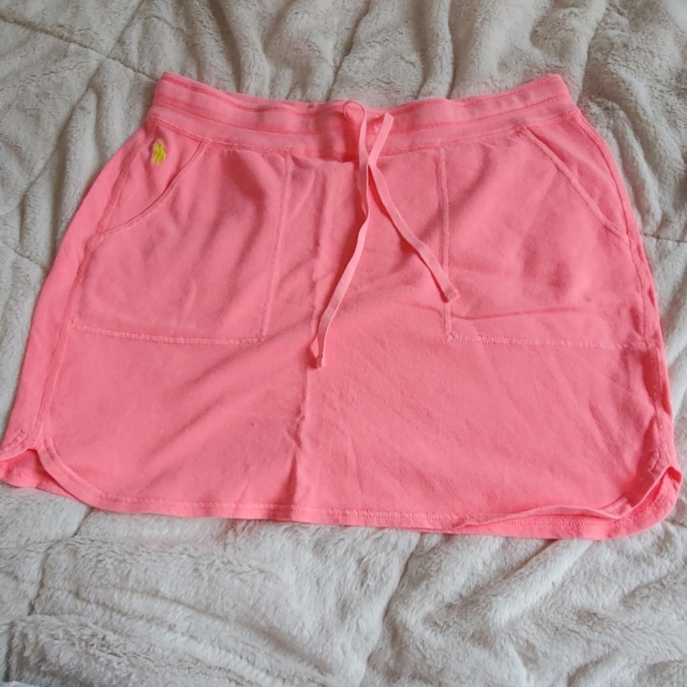 Polo 100% cotton skirt, new, size med!